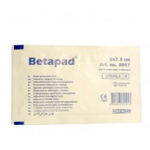 Betapad - Plasturi sterili, 5cm/7.5cm
