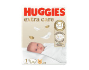 Huggies Extra Care Convi, Nr.1, 2-5kg X 26 bucati