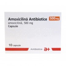 Amoxicilina 500 mg, 10 capsule  AR