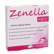 Zenella MED X 14 comprimate vaginale