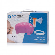 Inhalator / nebulizator pentru copii - in forma de elefant ORO-NEB BABY roz 