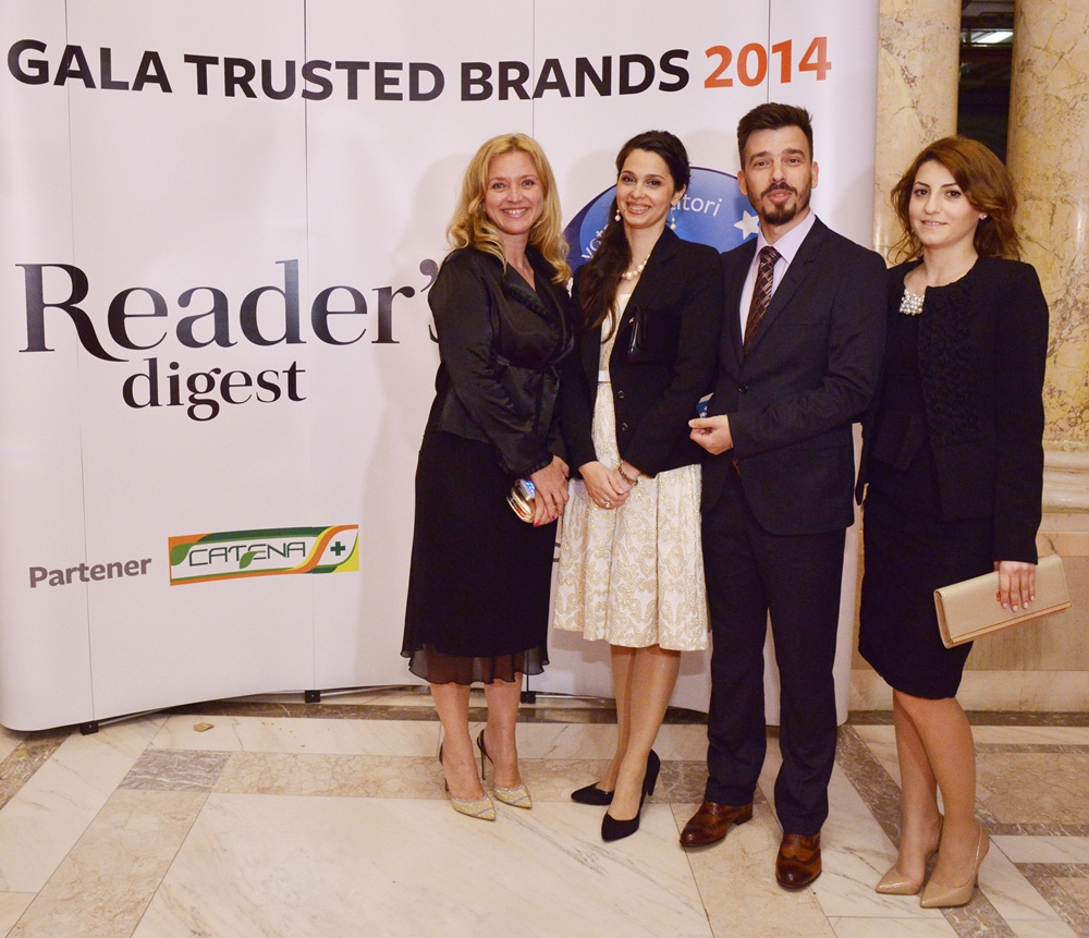 CATENA la Trusted Brands 2014 - Farmacia de incredere a romanilor