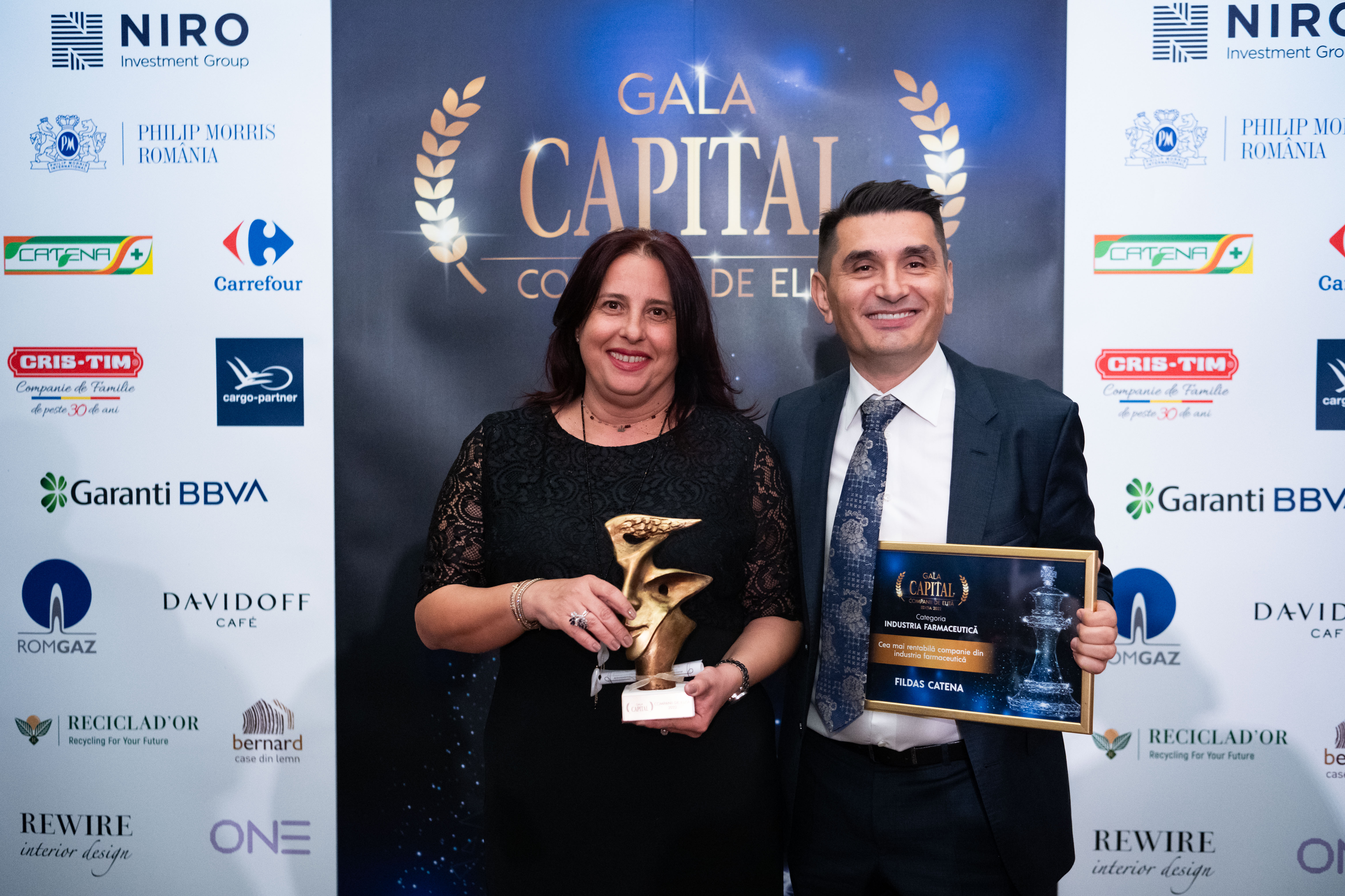 Fildas-Catena, premiata la Gala Capital Companii de Elita