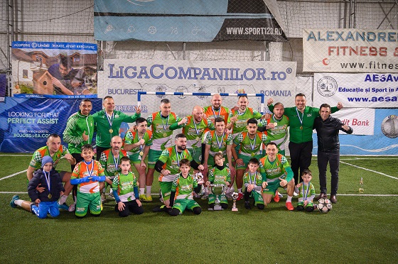 Echipa de fotbal Catena Racing Team, castigatoarea Cupei Companiilor 2026