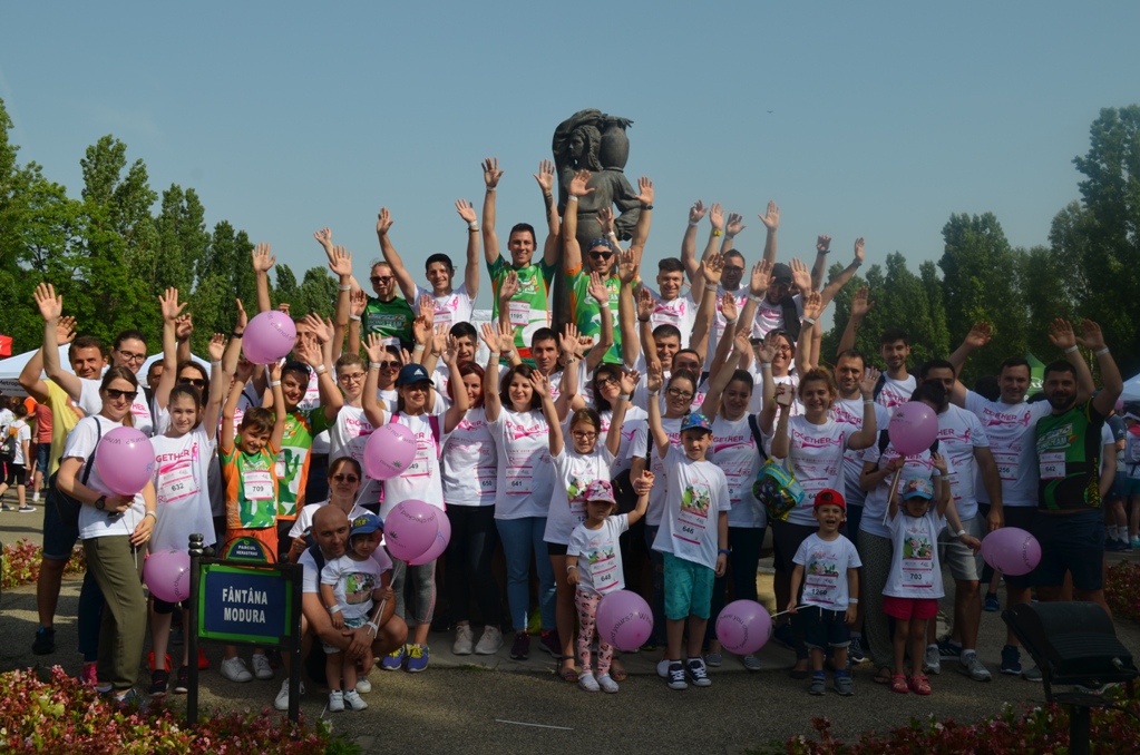 CATENA - „Cea mai inimoasa echipa” la Happy Run - Race for the Cure Romania! 
