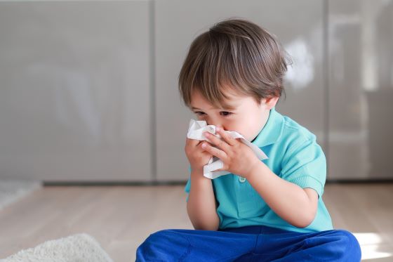 5 solutii pentru nas infundat la copii