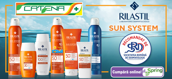 Produsele Rilastil Sun System, recomandate de Societatea Romana de Dermatologie