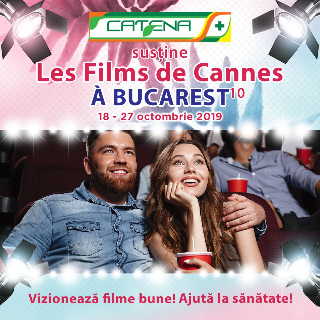 CATENA susţine Les Films de Cannes à Bucarest X, 2019 