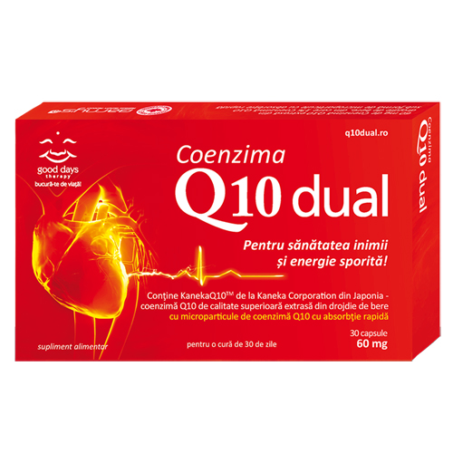 Mentine-ti inima sanatoasa cu Coenzima Q10 Dual!