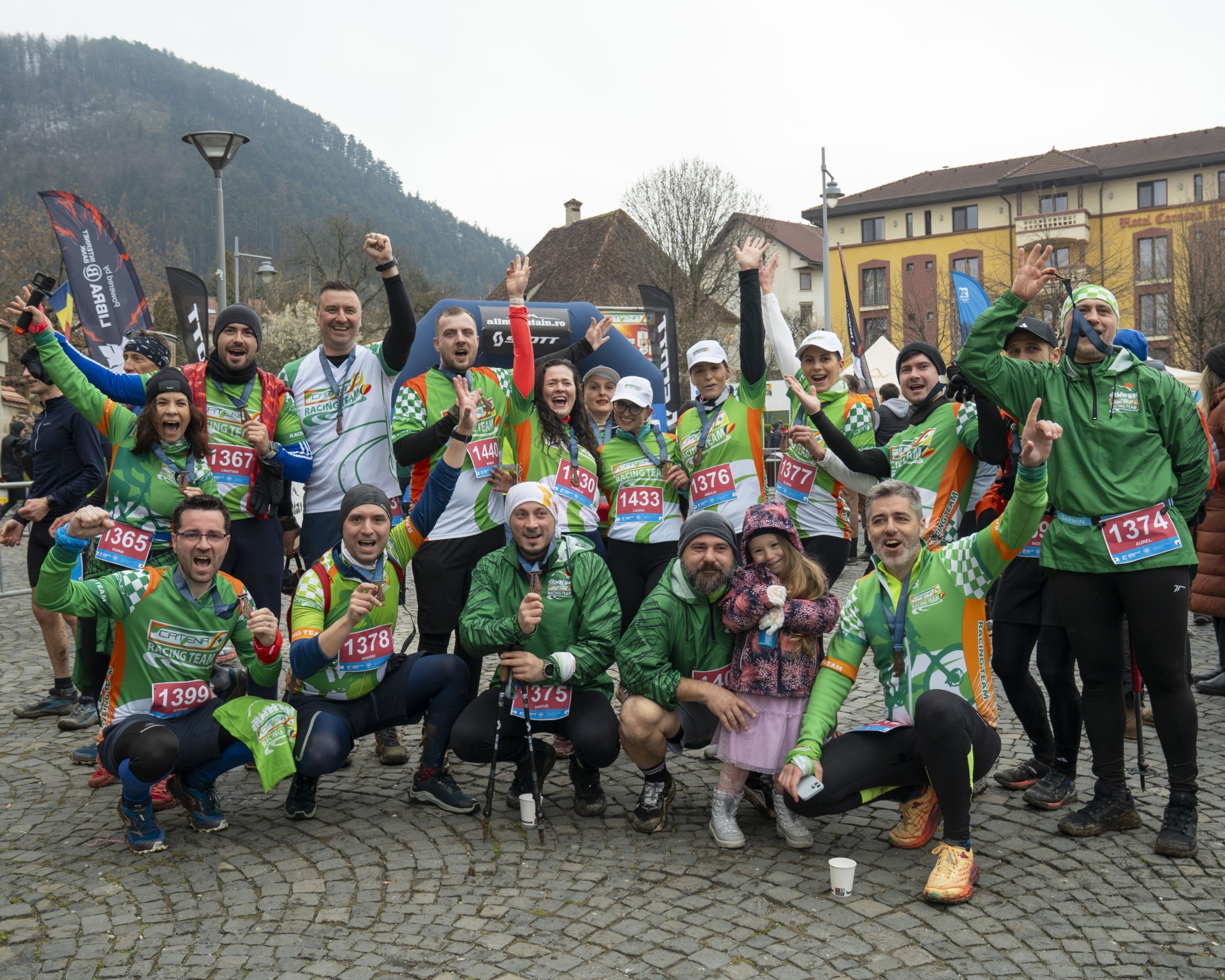 Catena Recing Team la Semimaraton Brasov 2025