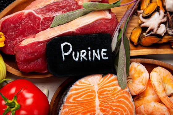 Alimente bogate in purine: tabel complet de alimente si alte informatii