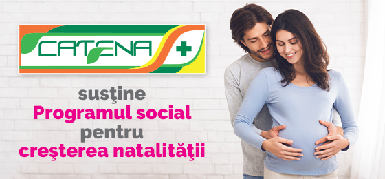 Catena sustine „Programul social de interes national de sustinere a cuplurilor si a persoanelor singure, pentru cresterea natalitatii