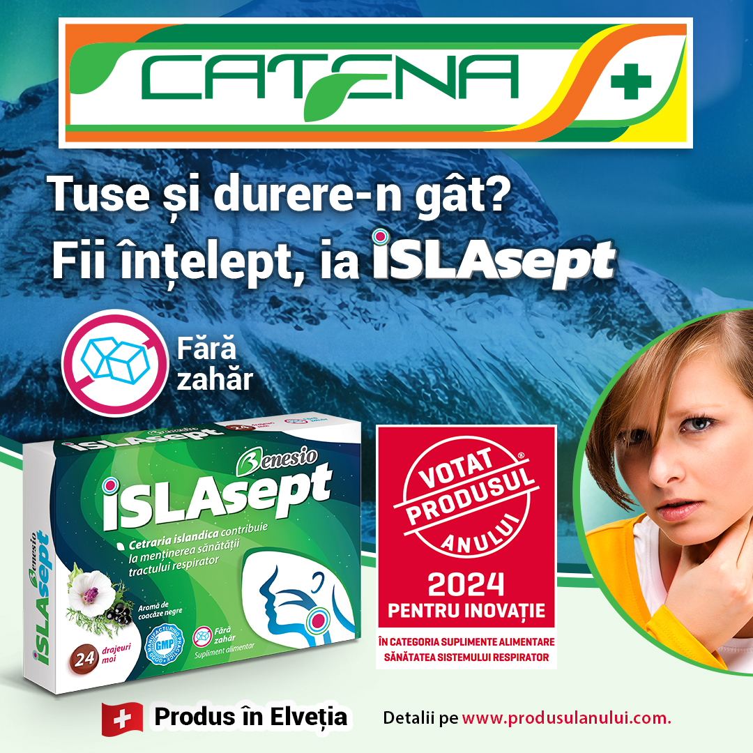 Islasept – Votat Produsul Anului 2024 la categoria Sanatatea sistemului respirator