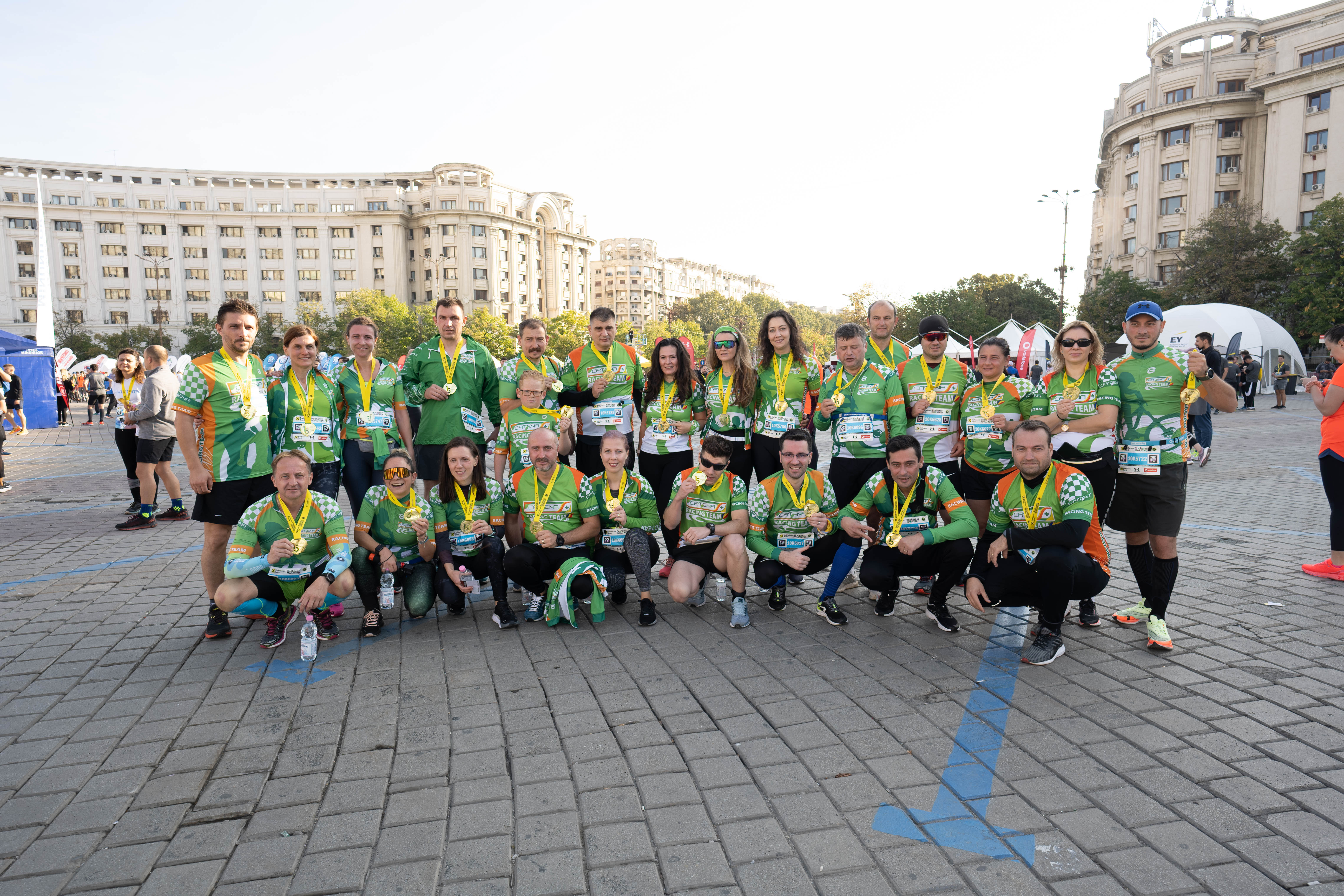 Catena Racing Team la Bucharest Marathon