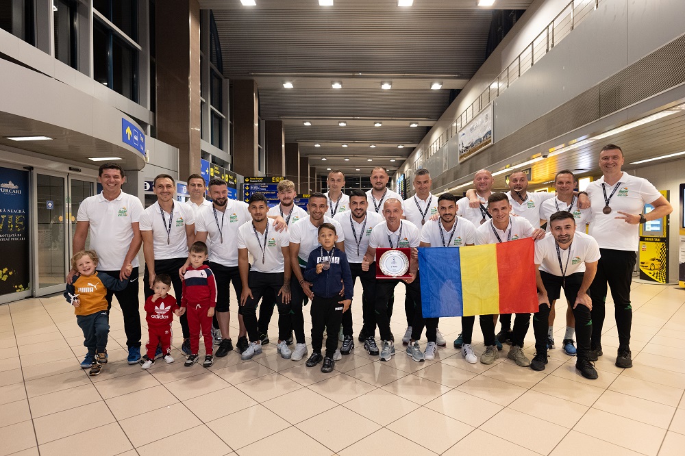 Echipa de fotbal CATENA Racing Team, BRONZ la Euro Business Cup 2023!