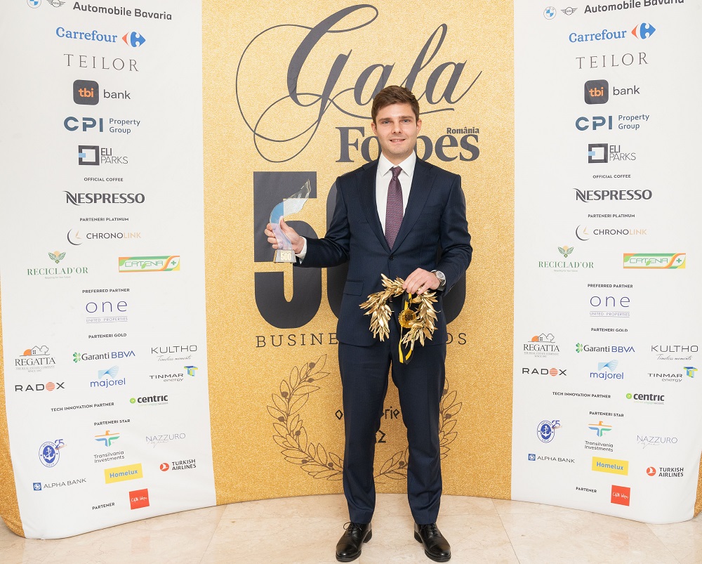 Grupul Fildas-Catena a primit Trofeul Galei Forbes 500 Business Awards 2022