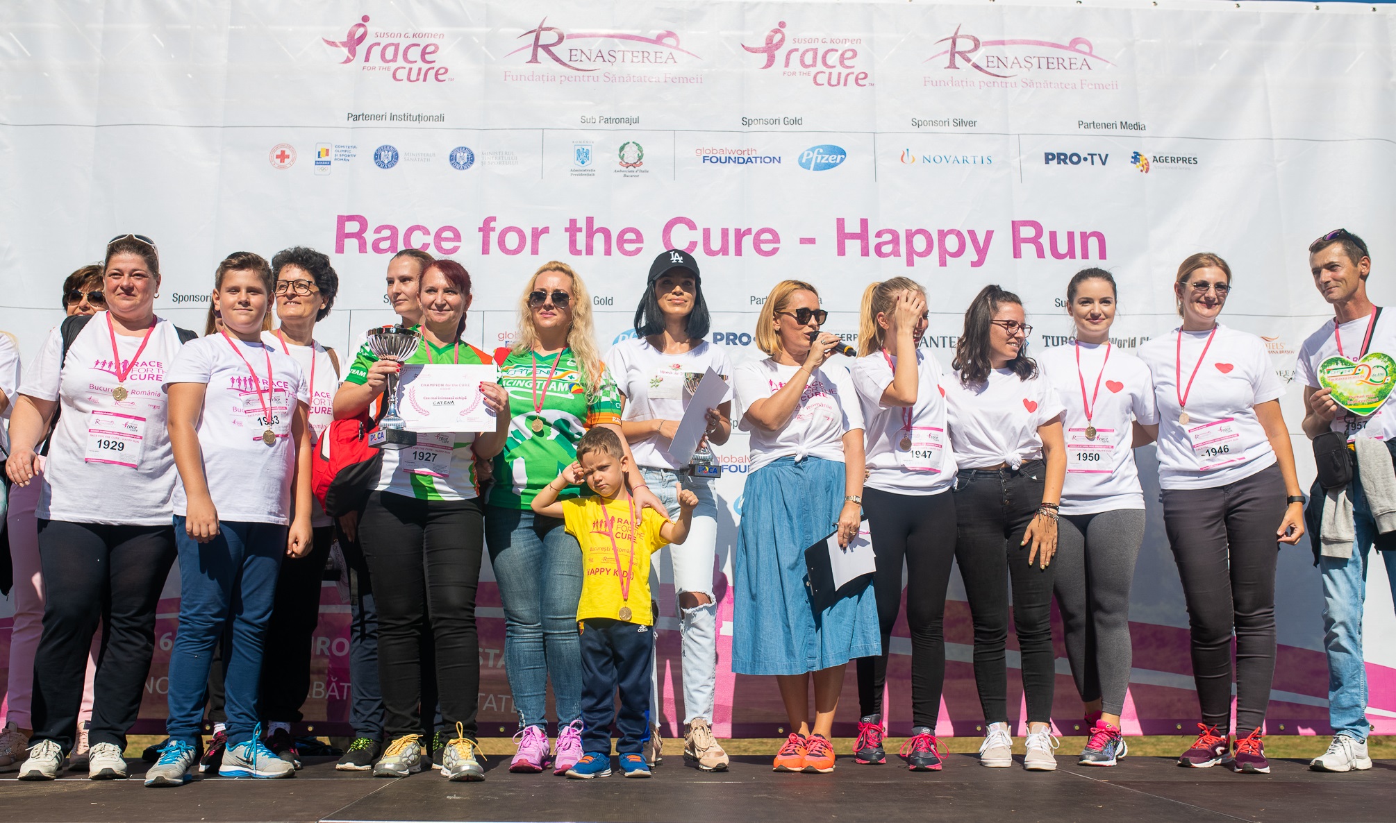 Catena, „Cea mai inimoasă echipă” la Happy Run - Race for the Cure România şi în 2019