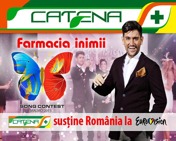 Catena sustine Romania la Eurovision