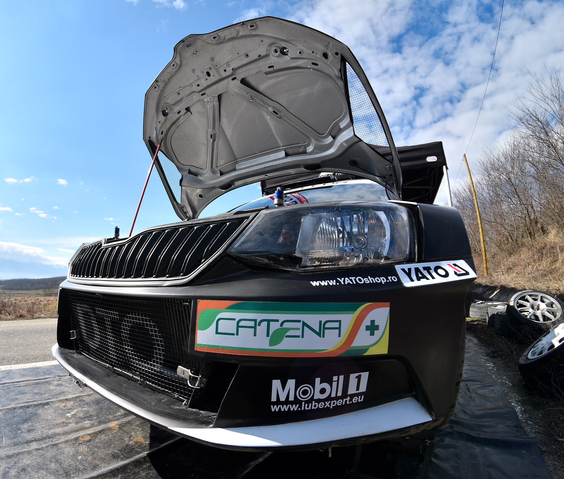 CATENA sustine campionii! 10 podiumuri pentru membrii echipei DTO Tellur Rally Team