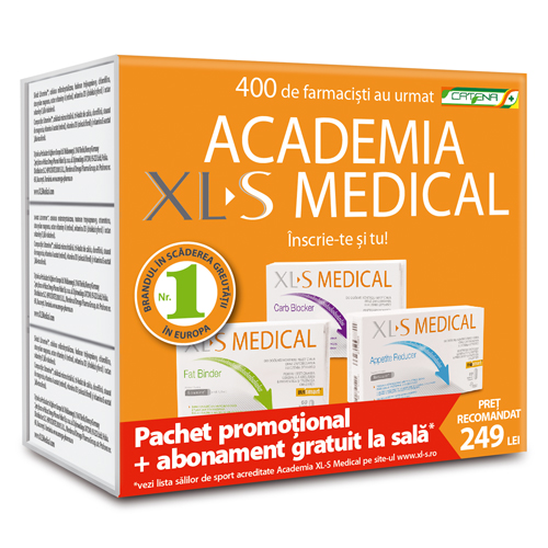 Catena iti recomanda Academia XL-S Medical, programul care te ajuta sa slabesti 