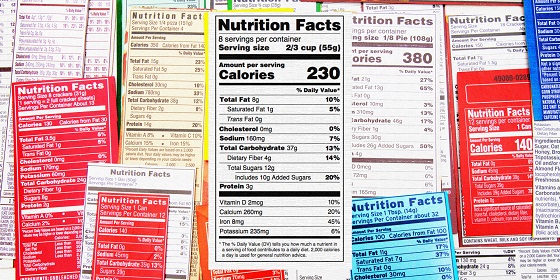 Noile etichete nutritionale ii ajuta pe americani sa-si mentina sanatatea - Cu ce difera etichetele din Romania?