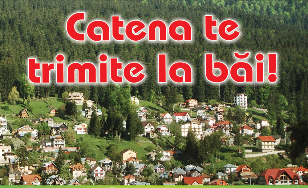 Catena te trimite la bai si in 2014! Fii unul dintre cei 1000 de turisti fericiti!