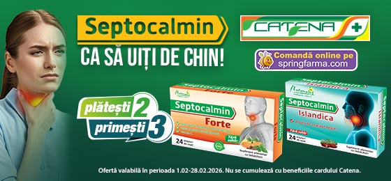 Septocalmin, ca sa uiti de chin