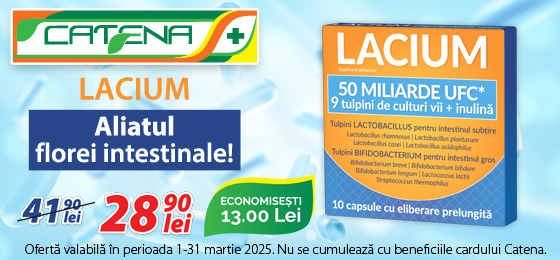 Lacium, aliatul florei intestinale sanatoase 