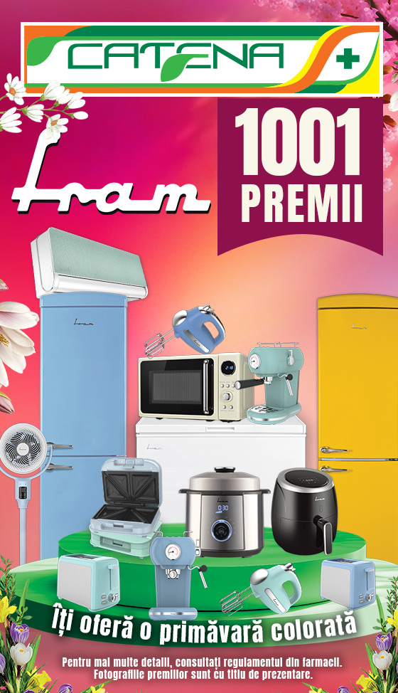 Catena si Fram iti ofera 1001 de premii 