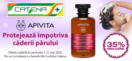 Samponul tonifiant Apivita sustine sanatatea si rezistenta parului 