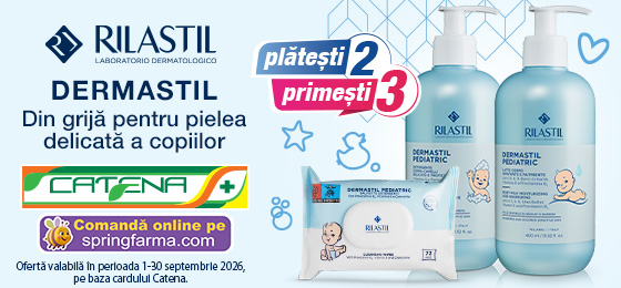 Rilastil Dermastil Pediatric, din grija pentru pielea delicata a micutilor 
