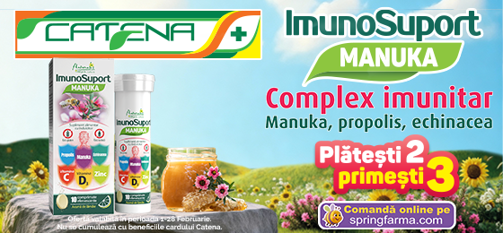 Complex imunitar cu Manuka, propolis si echinacea