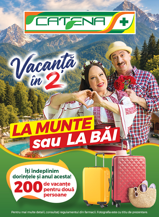Vacanta in 2 la munte sau la bai!