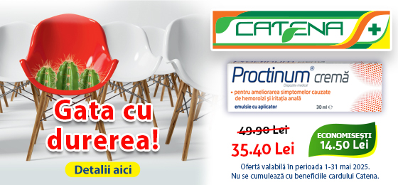 Crema Proctinum amelioreaza simptomelor hemoroizilor