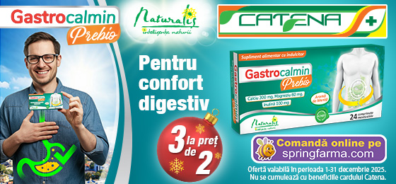 GastroCalmin Prebio pentru confort digestiv 