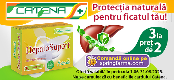 Protectie naturala pentru ficatul tau cu HepatoSuport!