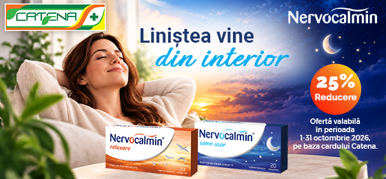 Nervocalmin si stresul ia, in sfarsit, o pauza!
