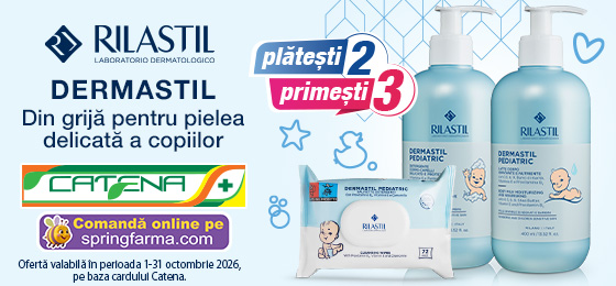 Rilastil Dermastil Pediatric, din grija pentru pielea delicata a micutilor 