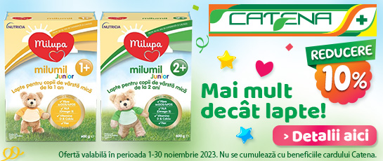 Milumil Junior sustine dezvoltarea sanatoasa