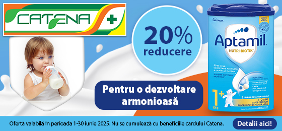 Aptamil Nutri-Biotik 1+, pentru o dezvoltare sanatoasa