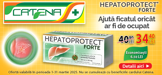 Protejeaza-ti ficatul cu Hepatoprotect Forte
