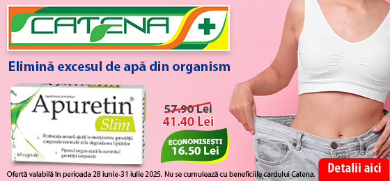 Elimina excesul de apa din organism cu Apuretin Slim