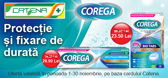 Corega, protectie si fixare de durata