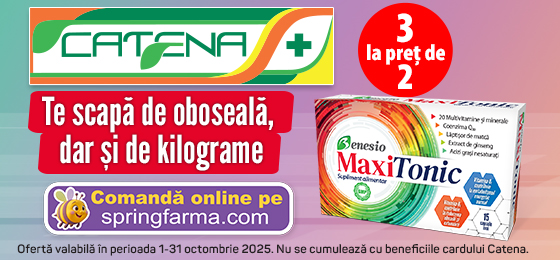 MaxiTonic de la Benesio te scapa de oboseala, dar si de kilograme  