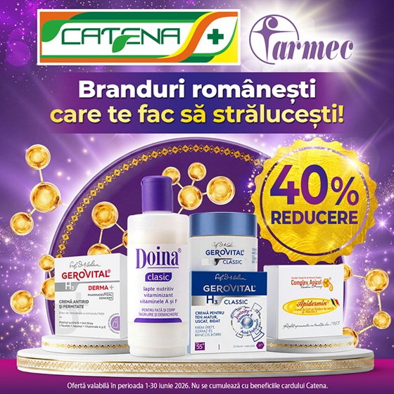 Produse romanesti care te fac sa stralucesti! Profita de reducerea de 40%! 