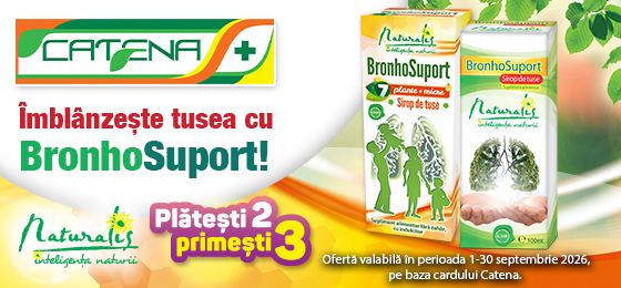 Imblanzeste tusea cu BronhoSuport!
