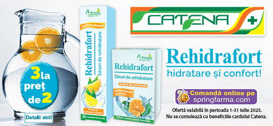 Solutia pentru prevenirea deshidratarii: Rehidrafort!