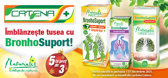 Imblanzeste tusea cu BronhoSuport!