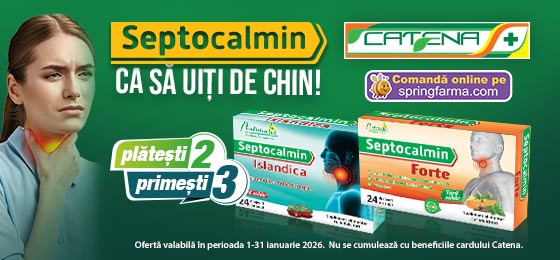 Septocalmin, ca sa uiti de chin!
