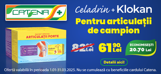 Celadrin plus Klokan, pachetul pentru articulatii forte